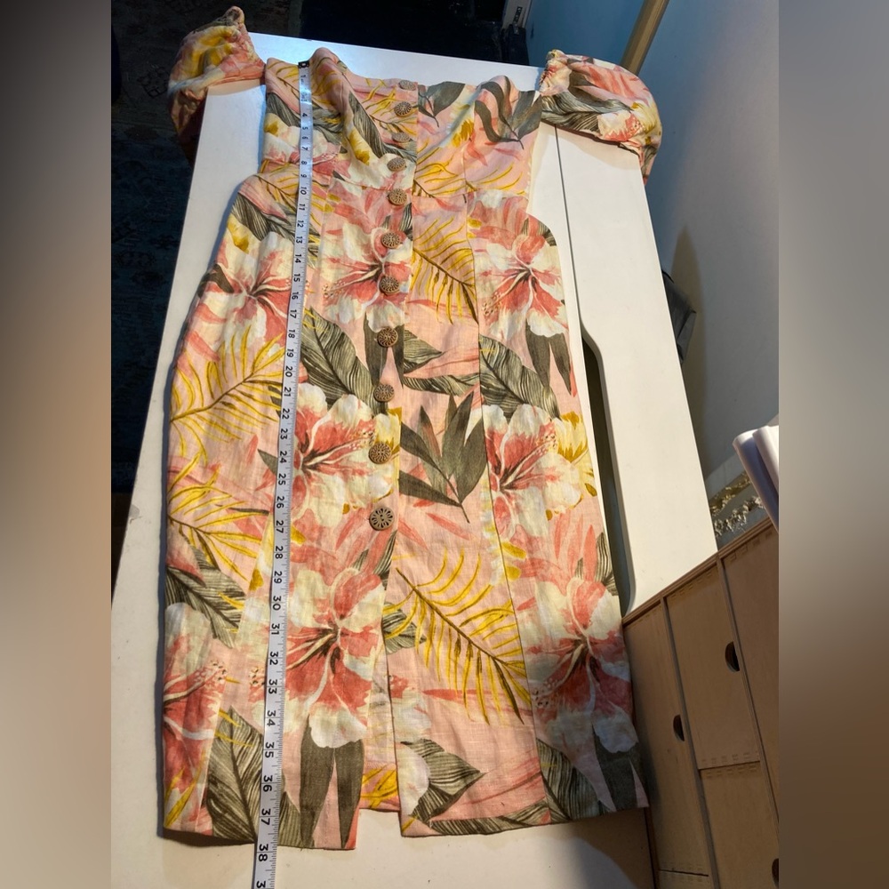 Joie Multicolor Off-Shoulder Dress - Picture 15 of 15